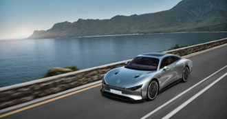Copertina di Mercedes Vision EQXX concept, l’elettrica da mille km di autonomia – FOTO