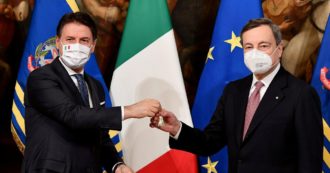Copertina di Draghi è il “migliore”, ma intanto fa crollare chi sostiene il goveno