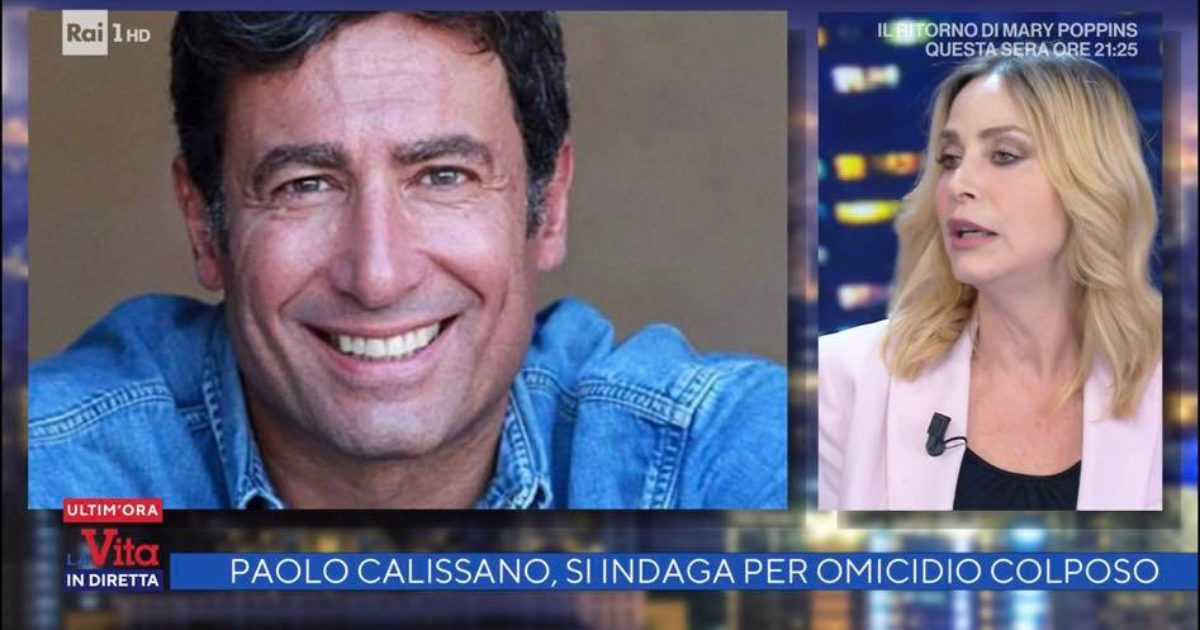 La Vita in Diretta, Stefania Orlando e la rivelazione su Paolo Calissano: “Mia cugina Fabiola è disperata, qualcosa non torna sulla sua morte”