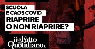 Copertina di Scuola e Covid, riaprire o non riaprire? Segui la diretta con Peter Gomez