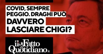 Copertina di Covid, sempre peggio. Draghi può davvero mollare Chigi? Segui la diretta con Peter Gomez