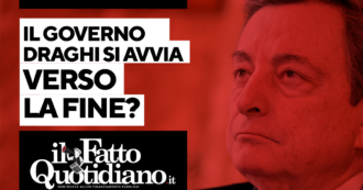 Copertina di Il governo Draghi si avvia verso la fine? Segui il commento in diretta con Peter Gomez