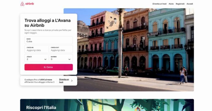 Usa, multa di 91 mila dollari ad Airbnb: trasgredisce l’embargo