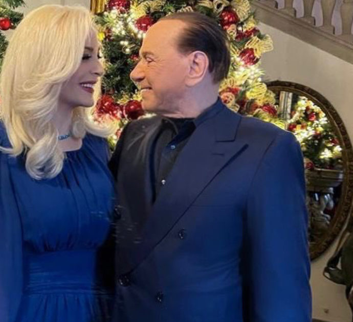 Silvio Berlusconi e gli auguri alla fidanzata Marta Fascina per il 32esimo compleanno
