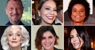 Sanremo 2022, le 5 co-conduttrici con Amadeus: Ornella Muti, Lorena Cesarini, Drusilla Foer, Maria Chiara Giannetta e Sabrina Ferilli