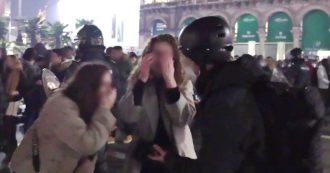 Copertina di Aggressioni sessuali in piazza Duomo, fermati due giovani. La procura di Milano: “Stavano scappando”
