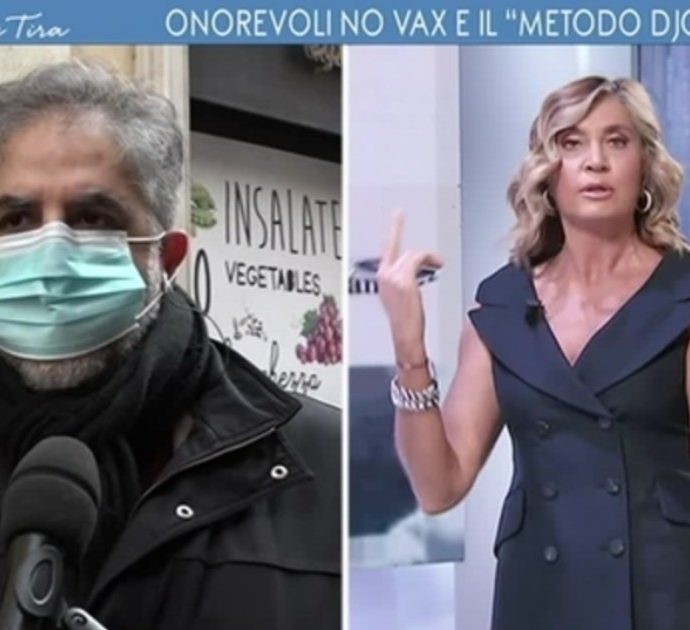 L’Aria che Tira, scoppia la lite tra Pino Cabras e Myrta Merlino: “Lei è vaccinato?” “Lei quali anticoncezionali usa?”. La conduttrice reagisce così