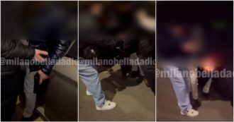 Vigile in borghese aggredito: il video della colluttazione e i colpi di pistola