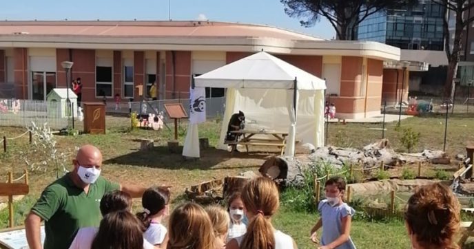 L’Aula Natura del Wwf devastata in una scuola di Udine