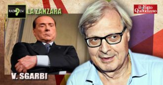 Copertina di Sgarbi a La Zanzara: “Berlusconi è depresso e vede Mattarella come unico candidato possibile al Quirinale. L’ultima sua speranza è il M5s”