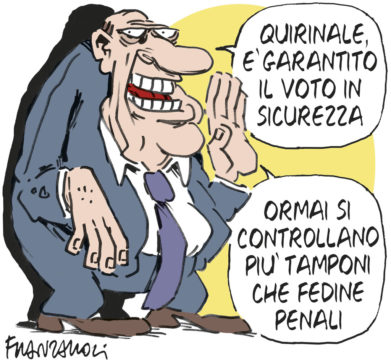 Copertina di La vignetta di Franzaroli