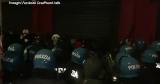 Copertina di Scontri tra militanti di estrema destra e polizia durante lo sgombero del “Circolo Futurista” di CasaPound – Video