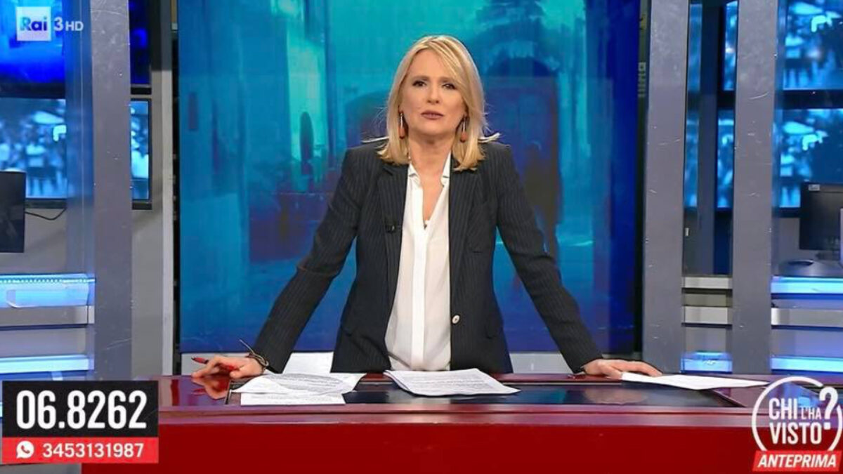 Chi prenderà il posto di Federica Sciarelli a Chi l’ha Visto? Da Francesca Fagnani a Stefano Coletta e fino alle inviate del programma Briganti e Cazzaniga: tutti i nomi
