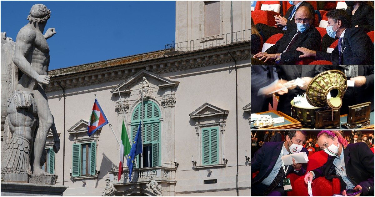 Quirinale, Pd e M5s verso la scheda bianca al primo voto. La “rosa” di Salvini, i veti su Draghi e il nome terzo che nessuno fa (per ora): i motivi dello stallo