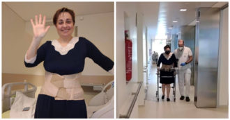 Copertina di Benedetta Rossi, ecco come sta la food influencer dopo l’intervento: la prima foto in ospedale con il deambulatore