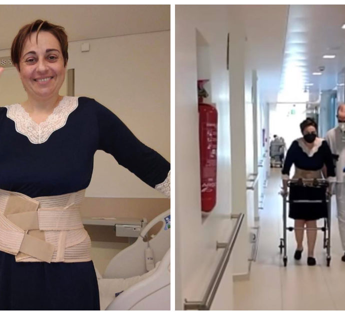 Benedetta Rossi, ecco come sta la food influencer dopo l’intervento: la prima foto in ospedale con il deambulatore