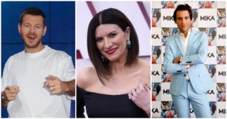 Copertina di Eurovision 2022, i conduttori sono Laura Pausini, Alessandro Cattelan e Mika. L’annuncio ufficiale al Festival di Sanremo