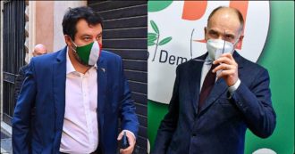Copertina di Sondaggio, per gli intervistati Salvini, Meloni e Renzi i peggiori nella partita del Quirinale. I migliori? Letta, la leader di Fdi e Conte