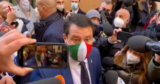 Copertina di Quirinale, Salvini: “Frattini? Hanno già detto di no anche se non è nella rosa. Draghi è a Chigi e lavora bene lì”
