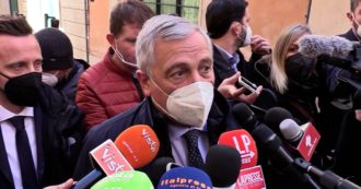 Copertina di Quirinale, Tajani: “Presenteremo rosa di nomi di altissimo profilo. No veti a candidati del centrodestra”