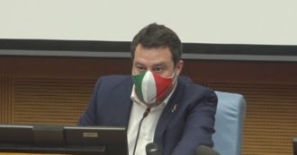 Copertina di Quirinale, Salvini stoppa le domande e lascia la conferenza: “Mi ha chiamato Letta per vederci…”. Il Pd smentisce, la Lega: “Scherzava”