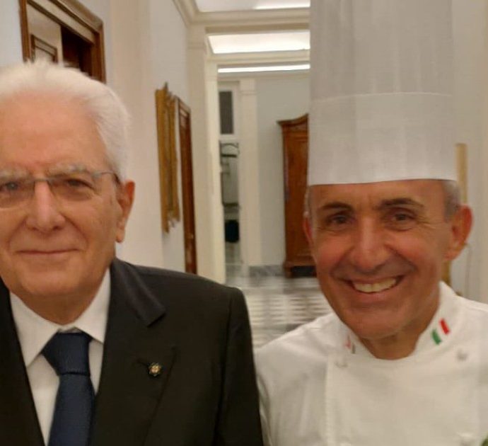 Mattarella Bis, il cuoco del Quirinale festeggia la rielezione: ecco cos’ha scritto sui social