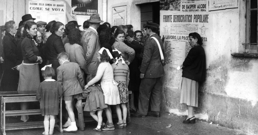 30 gennaio 1945, quando si approvò il voto alle donne. “Ma non è ancora una democrazia paritaria e non basta aumentare la rappresentanza”