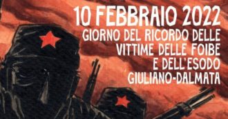 Copertina di Regione Piemonte, polemica per il manifesto sul Giorno del Ricordo. Anpi: “Una vergogna”. Le opposizioni: “Propaganda nazista”