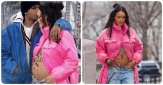 Copertina di Rihanna è incinta: la prima foto con il pancione. Ecco chi è il padre del bebè in arrivo