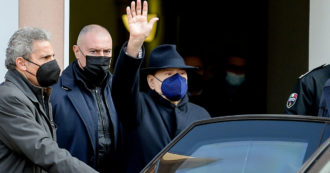 Copertina di Silvio Berlusconi dimesso dall’ospedale San Raffaele di Milano dopo otto giorni di ricovero