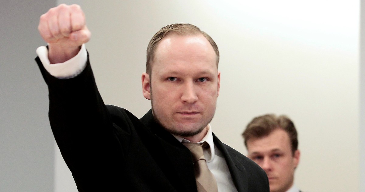 Anders Breivik, el neonazi responsable de la masacre de Otoya sigue en prisión: ‘Puede repetir ataques terroristas’