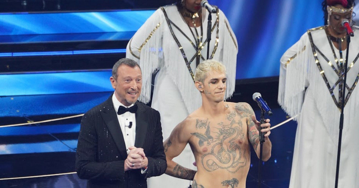 Sanremo 2022, le pagelle della prima serata: Achille Lauro e la ‘manina malandrina’, Gianni Morandi si commuove, Dargen “balla”