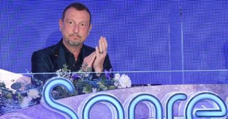 Copertina di Il terzo mandato di Amadeus. La leggerezza ritrovata