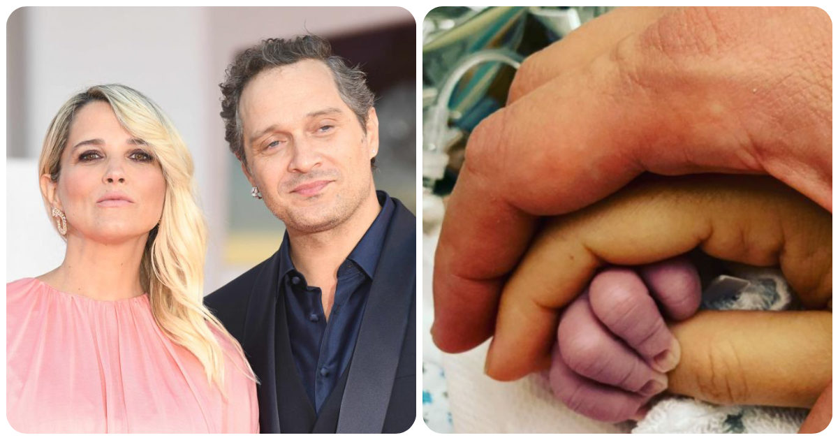 Claudio Santamaria e Francesca Barra, è nata la loro prima figlia Atena: ecco la prima foto