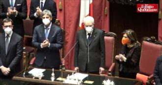 Copertina di L’omaggio di Mattarella a Sassoli: “Disse ‘La speranza siamo noi’. E noi siamo responsabili del futuro della Repubblica”. Standing ovation