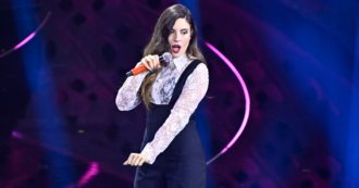 Copertina di Sanremo 2022, bravo Amadeus che ha portato Ditonellapiaga! E Rkomi può tornare a farsi chiamare Mirko