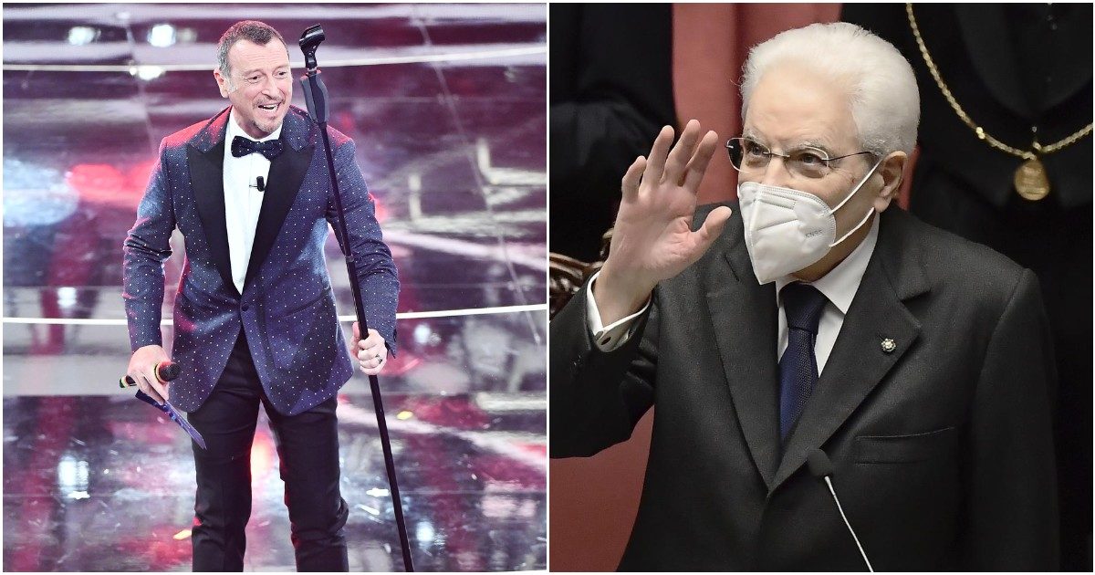 Sanremo 2022, Amadeus commosso: “Mi ha chiamato il presidente Sergio Mattarella, si è emozionato per l’omaggio”