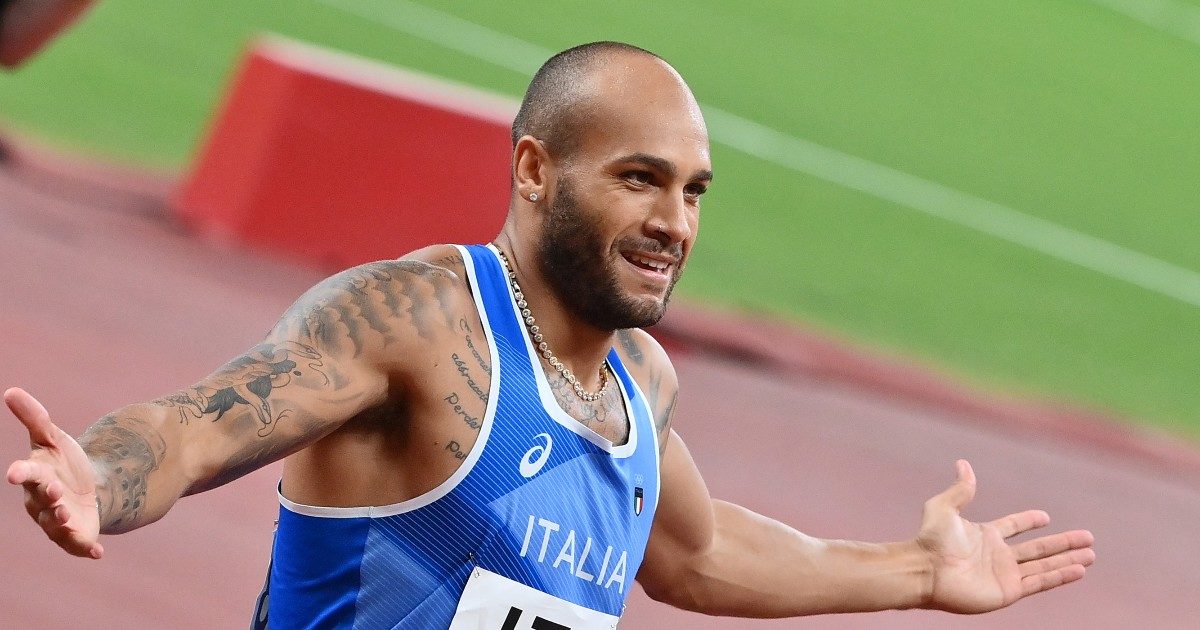 Marcel Jacobs wins the 100 meters in 10.07 on the Rome Sprint Festival on the Stadio dei Marmi