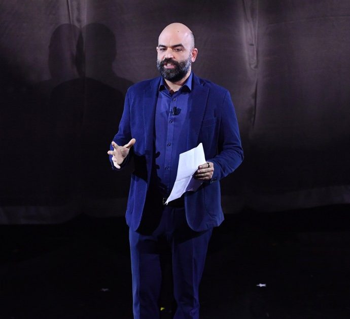 Sanremo 2022, Roberto Saviano ricorda Falcone e Borsellino: “Ora celebrati come eroi, ma non era così quando erano in vita” – VIDEO