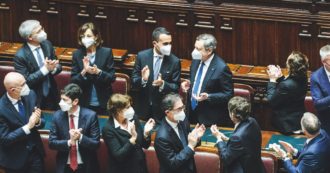 Copertina di Draghi fa la sfinge, tra i guai di governo e il posto “perduto”