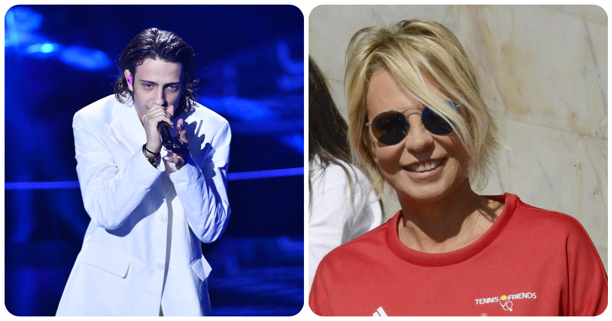 Sanremo 2022, Sangiovanni rivela: “Ecco cosa mi ha scritto Maria De Filippi dopo l’esibizione all’Ariston”
