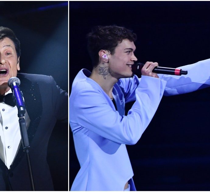 Sanremo 2022, Mahmood e Blanco: “Gianni Morandi è arrivato e ci ha smer***o: ‘Ehi ragazzi, non diciamo ca**ate'”