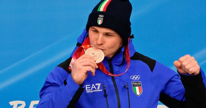 Dominik Fischnaller positivo al Covid: ieri ha vinto la medaglia di bronzo alle Olimpiadi