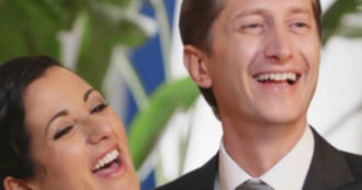 Copertina di Steven Brian Hutchinson, l’attivista M5S che ha partecipato ad “Matrimonio a priva vista”: si sposò con Sara Giacomini