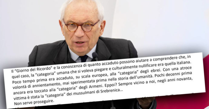 Foibe, la circolare del fedelissimo di Bianchi: “Italiani categoria da nullificare come ebrei”. Anpi: “Aberrante”. Ministro: “No a confronti”