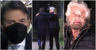 M5s, Conte e Grillo si abbracciano dopo l’incontro. Il garante: “La leadership dell’ex premier non è mai stata messa in dubbio”