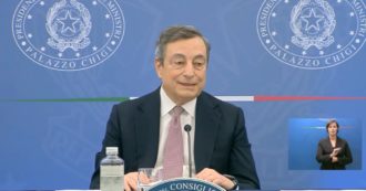 Draghi: “Io federatore del centro? Lo escludo, politici mi candidano a tanti posti, ma lavoro lo trovo da solo. Rimpasto? Squadra va avanti”