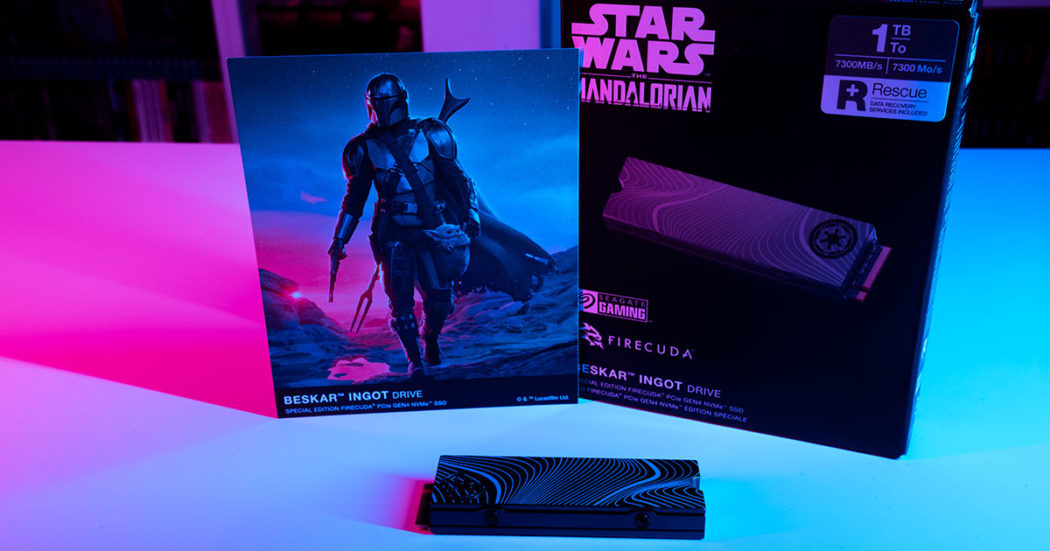 Beskar Ingot Drive: l’SSD PCIe4.0 di Seagate dedicato a The Mandalorian mostra i muscoli sia su PC che su PlayStation 5