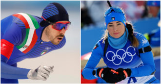 Copertina di Olimpiadi invernali di Pechino 2022, doppio bronzo per l’Italia: Dorothea Wierer e Davide Ghiotto nel biathlon e nel pattinaggio