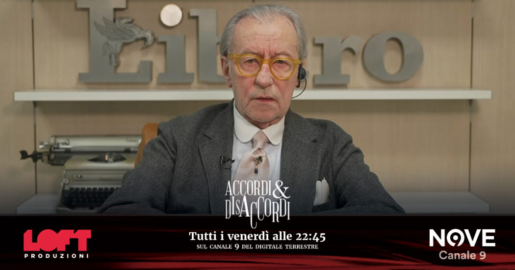 Vittorio Feltri ad Accordi&Disaccordi (Nove): “Cosa pensa Meloni di Salvini? Che ha perso la testa come tutti quelli che non ce l’hanno”